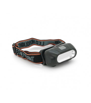 Налобный фонарик KX-213R, Cob , Red, 1режим, корпус: пластик, водостойкий, ip44, питание АКБ 18650, Type-C кабель, BOX