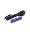 Фонарь ручной POWERMASTER MX-520-P50, 1LED XPE led, 3.5W, 5 режима,2х 26650 /9800mah, Black, IP40, кабель USB- micro, 250х62х35м