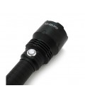Фонарь ручной POWERMASTER MX-520-P50, 1LED XPE led, 3.5W, 5 режима,2х 26650 /9800mah, Black, IP40, кабель USB- micro, 250х62х35м
