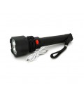Фонарь ручной POWERMASTER MX-520-P50, 1LED XPE led, 3.5W, 5 режима,2х 26650 /9800mah, Black, IP40, кабель USB- micro, 250х62х35м