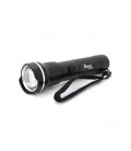 Фонарь ручной Watton WT-010, 1LED CREE Q5, 3W, 5 режима, ZOOM,18650 / 3200mah, Black, IP40, СЗУ под 2 акб, 180х45х34мм, BOX