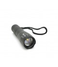 Фонарь ручной BAILONG BL-1831-A, 1LED Cree XM-L T6, 3W, 3 режима, ZOOM, 18650/1400mah (переходник3*AAA), Black, IP40, 123х30х21м