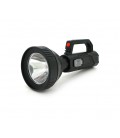 Фонарь поисковый POWERMASTER HY-788, 1LED T6, 10W, 3 режима, 2400mah, Black, IP40, USB кабель, 220х95х95мм, BOX