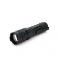 Фонарь ручной POWERMASTER MS-811, 1LED Cree Q5, 10W, 3 режима, ZOOM, 18650/2400 встроенный, Black, IP44, microUSB, 121х29х25мм, 