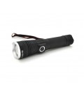 Фонарь ручной BAILONG BL-A92-P50, 1LED P50, 10W, 3 режима, ZOOM, 18650 нет в комплекте, Black, IP44, USB-Type-C, 154х36х28мм, BO