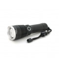 Фонарь ручной Bailong BL-A75-P90, 1LED Cree XHP50.2, 19W, 5 режима, ZOOM,26650 /6800mah/3xААА, Black, IP40, кабель USB- micro, 1