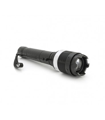 Фонарь-отпугиватель ручной BAILONG BL-DG-1105, 1LED ХPE, фокусировка, 3 режима, Встроен/3,7 В, 9800 мА, 100Вт, Black, IP44, СЗУ,