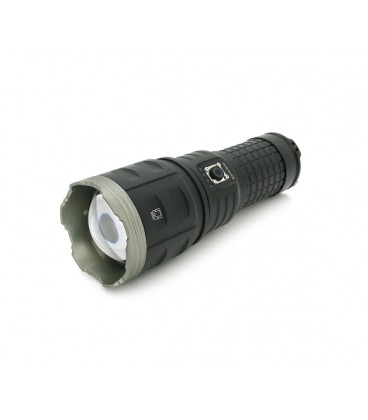 Фонарь поисковый PLD-AK138-TG LED PM60, 4 режима, power bank 8000mAh(4*18650), IP65, питание от USB кабеля, 210х75х100мм, 0,62кг