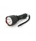 Фонарь-подствольный тактический BAILONG BL-QC8-XPE, 1LED XPE, 3W, 1 режим, 18650 нет в комплекте, Black, IP44, СЗУ, 142х36х28мм,