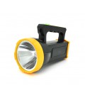 Фонарь поисковый XO-YH03, 1LED, 5W, 3 режима, 18650/1500mah, TYPE-C, Black/Yellow, IP65, 200х100х140мм, Q22