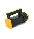 Фонарь поисковый XO XO-YH02, 1LED T6, 3W, 3 режима, 1200mah, Black/Yellow, IP40, USB кабель, 195х85х130мм, BOX