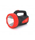 Фонарь поисковый Silver Toss ST-222, 1LED T6, 10W, 2 режима, 8000mah, Black/RED, IP40, 220х125х150мм