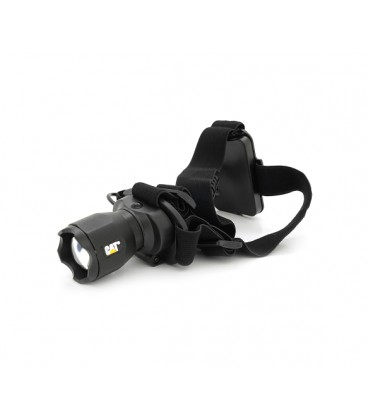 Фонарь налобный CAT FOCUSING CT4200, 220LM, 3 режима, корпус металл, питание от 3*ААА, Box