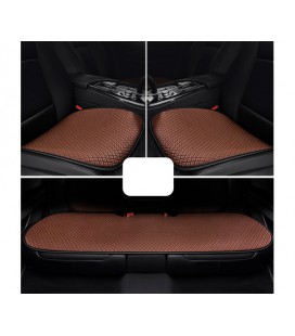 Комплект накидок на переднее и задние сидения, кофейные
