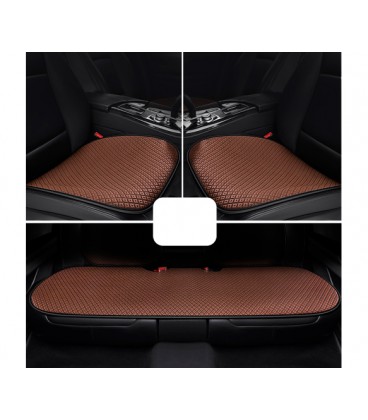 Комплект накидок на переднее и задние сидения, кофейные