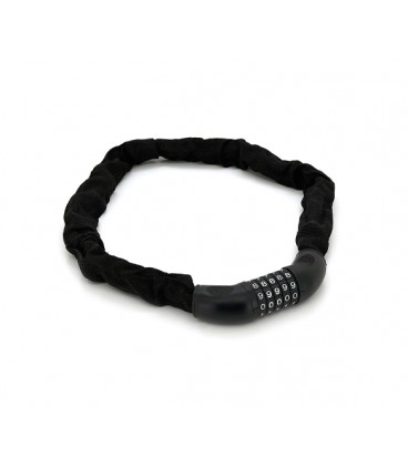 Замок велосипедный цепной кодовый YT70, Box