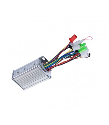 Бесщеточный интеллектуальный двухрежимный контроллер для электротранспорта 36V/48V-350W, 18A, с функцией противоугона