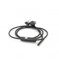 Универсальный эндоскоп 3в1 (USB+MicroUSB/Type-C) для смартфона/ПК, камера 5.5мм, жесткий кабель 1м, с LED-подсветкой, IP67