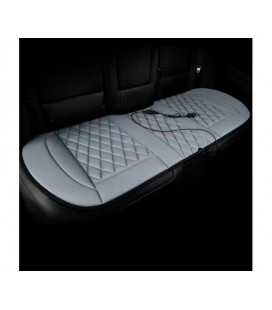 Накидка на заднее автомобильное сидение с подогревом, 12V, серая