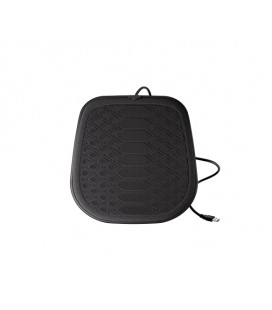 Коврик подстилка с подогревом от USB для автокресла, 5V, 46x46см, черный