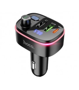 FM- модулятор HOCO E62, Black, Box