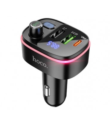 FM- модулятор HOCO E62, Black, Box