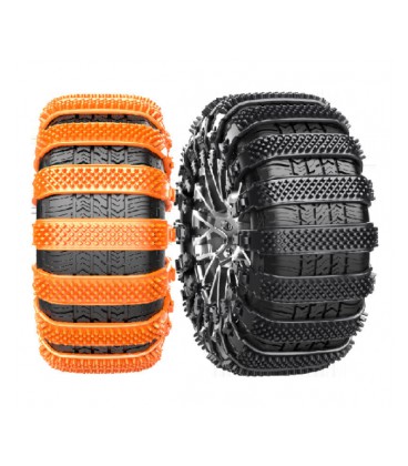Стяжки противоскользящие автомобльные, шипованые, до -50°С, Orange