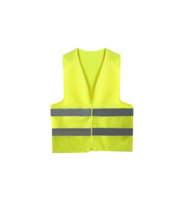 Жилет со светоотражающими полосками, YELOW