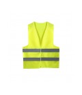 Жилет со светоотражающими полосками, YELOW