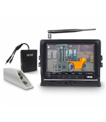 Беспроводной комплект камера + 7'AHD для высотного штабелера, IP68, 2.4GHz, BOX