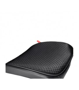 Подушка накидка на переднее сиденье, квадратная, черная