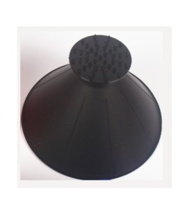 Конусная воронка-лопатка, от снега, для очистки автомобиля, ABS, черная