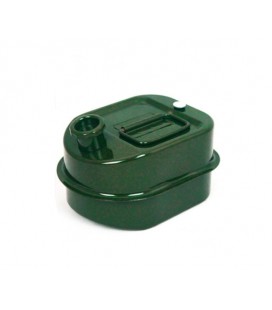 Канистра Merlion YT-HS-FX-3L, металлическая с клапаном, 3л, 240х180х150мм, Green