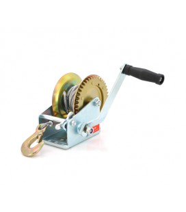 Лебедка WO1600LB ручная барабанная, грузоподъемность до 460кг, длина тросса 7м