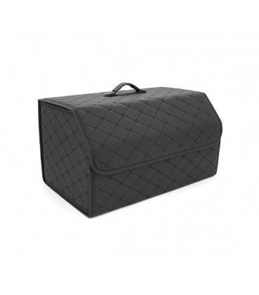 Складной кожаный автомобильный органайзер 540*320*300, Black