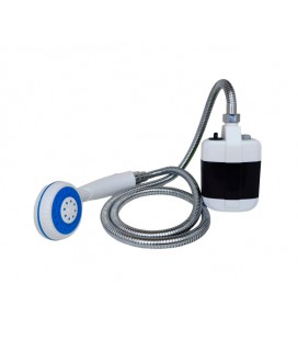 Портативный аккумуляторный душ YT43869 с помпой, аккумулятор 2200mAh, White/Black, Box