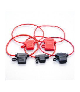 Автомобильный проводной держатель предохранителя 1015/16, пыле/водонепроницаемый, медь, в корпусе ПВХ