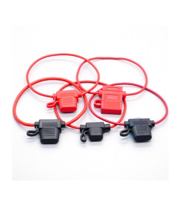 Автомобильный проводной держатель предохранителя 1015/16, пыле/водонепроницаемый, медь, в корпусе ПВХ