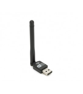 Беспроводной сетевой адаптер с антенной 10см Wi-Fi-USB LV-UW11 -2DB 7601, 802.11bgn, 150MB, 2.4 GHz, WIN7/XP/Vista/2K/MAC/LINUX,