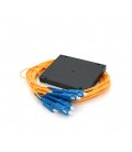 PLC splitter: 1x8 SC/UPC Merlion ML-OP-S625