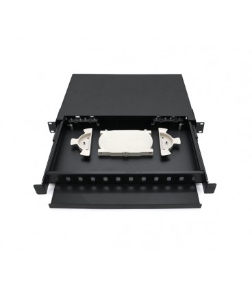 Оптическая патч-панель Merlion ML-OP-S408A-12C 12-канальная, SC Simplex adapter, (485*340*44мм)