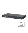 24-портовый гигабитный управляемый PoE коммутатор DH-CS4228-24GT-240 с 24 портами POE 1000Мбит + 2/UP-Link 1000Мбит + 2/SFP 1000