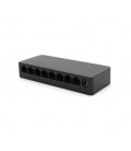 Коммутатор Merlion MG1008 8 портов Ethernet 10/100/1000 Мбит/сек. пластик DC 5V. Блок питания в комплекте