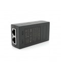 POE инжектор 15V 0.8A (12Вт) с портами Ethernet 10/100Мбит/с, без кабеля питания
