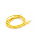Патч-корд литой RITAR, UTP, RJ45, Cat.5e, 2m, желтый, Cu (медь) Q300