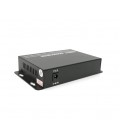 4х портовый медиаконвертор ONV-0110S-SCX-S4-A, 4*100М RJ45 + 1*SC порт ( single mode single fiber,1310/1550nm, 20km )