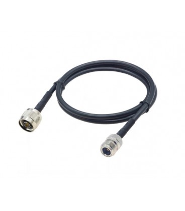 Высокочастотный патчкорд удлинитель 3 метров, N Type Male-N Type Female (папа,штекер-мама,гнездо) цвет черный