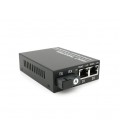 2х портовый медиаконвертор ONV-0110S-SCX-S2-A, 2*100М RJ45 + 1*SC порт ( single mode single fiber,1310/1550nm, 20km )