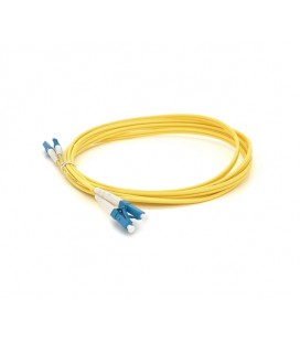 Патчкорд оптический LC/UPC-LC/UPC DUPLEX 3.0mm 2 м, оболочка LSZH, цена за 1 шт