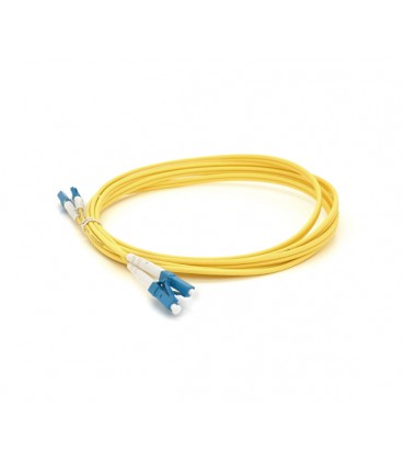 Патчкорд оптический LC/UPC-LC/UPC DUPLEX 3.0mm 2 м, оболочка LSZH, цена за 1 шт